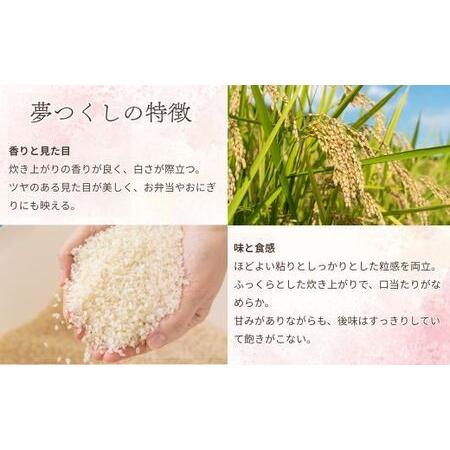 ふるさと納税 数量限定 令和7年産 夢つくし 精米 20kg〔5kg×4袋