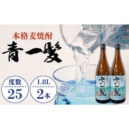 流行に ふるさと納税 本格麦焼酎 青一髪 25 1 8l 2本 長崎県南島原市 人気絶頂 Worlds4 Co Uk