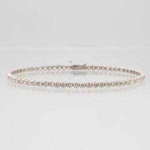 ふるさと納税 PT950/PT850 3.0ctダイヤモンドブレス HH019714 山梨県甲府市