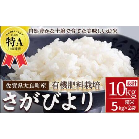 ふるさと納税 [先行予約]牟田農園のさがびより 10kg (5kg×2袋) [令和8年産] [精米] 新米 米 さがびより 牟田農園 佐賀県 太良町 P1.. 佐賀県太良町