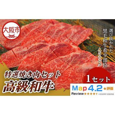ふるさと納税 高級黒毛和牛 赤身焼肉 500g 赤身_OS266-0003 大阪府大阪市