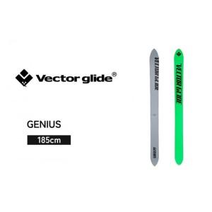 ふるさと納税 [VECTOR GLIDE]スキー板 GENIUS 185cm | スキー板 ノーマルキャンバー パウダースノー ワイドシェイプ 長野県長野市