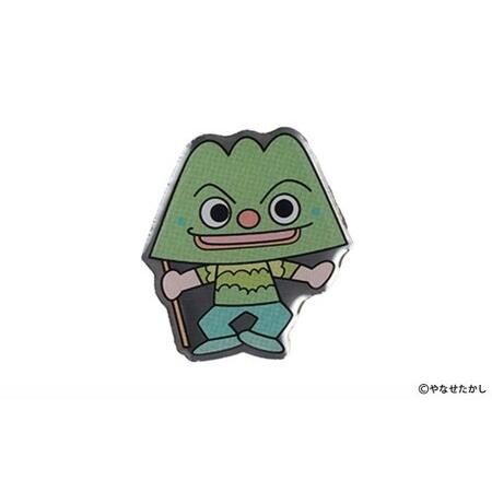 ふるさと納税 香美市イメージキャラクターピンバッジ(さんれい さんちゃん) ピンバッジ バッジ やなせたかし やなせたかし先生デザイン 香美市.. 高知県香美市