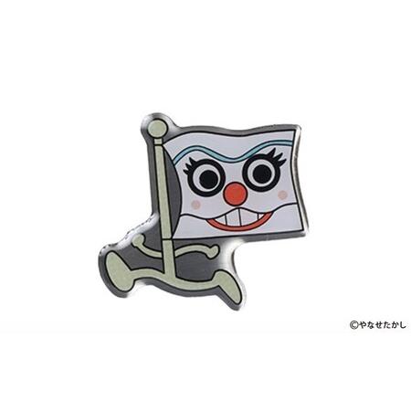 ふるさと納税 香美市イメージキャラクターピンバッジ(フラフラ フラくん) ピンバッジ バッジ やなせたかし やなせたかし先生デザイン 香美市限.. 高知県香美市
