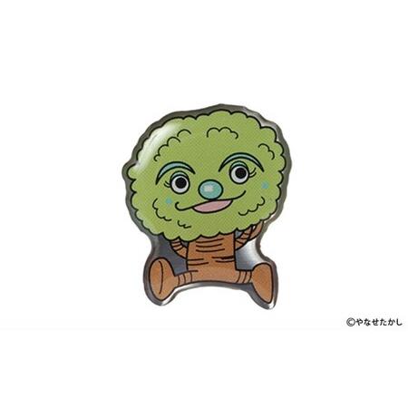 ふるさと納税 香美市イメージキャラクターピンバッジ(森のモリくん) ピンバッジ バッジ やなせたかし やなせたかし先生デザイン 香美市限定 ふ.. 高知県香美市