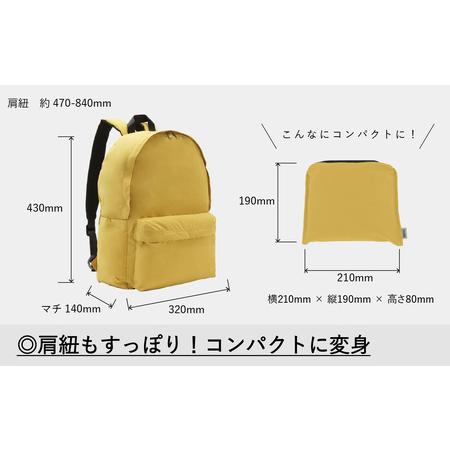 ふるさと納税 【TO＆FRO】超軽量！撥水機能付きバックパック【ネイビー】| リュック リュック 超軽量 トゥーアンドフロー 石川県かほく市_3