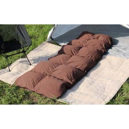 ふるさと納税 [ シュラフ ( 寝袋 ) × ダウンケット × ボルスタークッション ] 3WAY 寝袋 ダウン85% 0.5kg 使用 収納ケース付き .. 福岡県筑後市