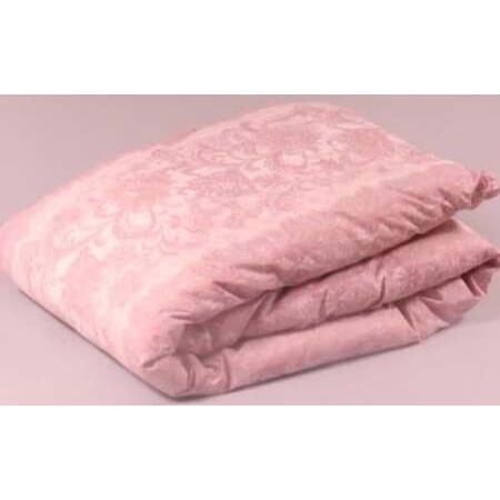 ふるさと納税 シングル 羽毛 肌掛け ふとん ( ダウン85% ・ 充填量300g ・ ピンク ・ ベージュ系 ) 訳あり 柄おまかせ 洗える羽毛 ふとん 羽.. 福岡県筑後市