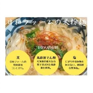 ふるさと納税 お米麺(白米) 120g×8食【1707774】 徳島県阿南市の画像