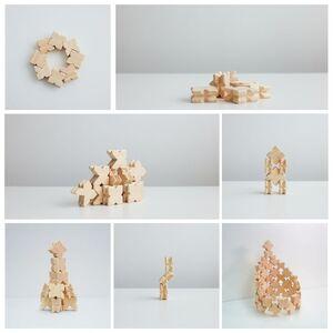 ふるさと納税 知育積み木 KIKKA Basic40《株式会社ウインテック》 奈良県吉野町の画像