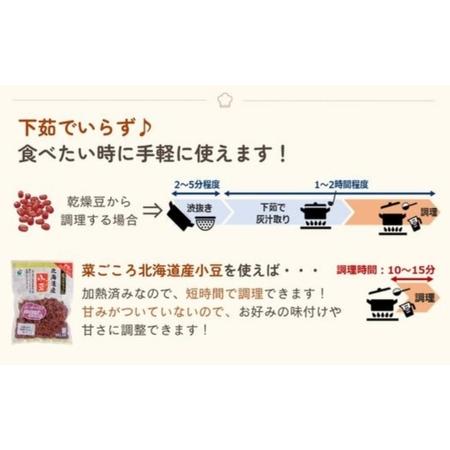 ふるさと納税 「菜ごころPLUS 北海道産小豆 160g」×30袋 ※離島への配送不可 富山県射水市_2