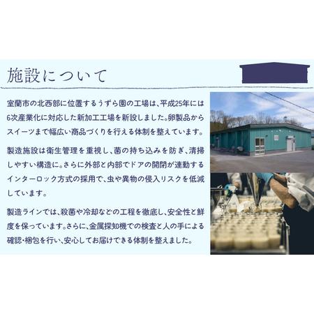 ふるさと納税 ≪2ヶ月定期便≫室蘭うずらのプリン4個＆かすていらキューブ4個 MROF010 北海道室蘭市の画像