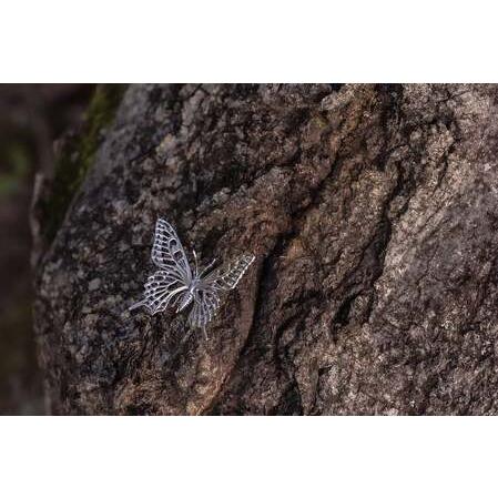 ふるさと納税 アゲハ蝶ピンブローチ　シルバーカラー　All insects　【セレブ御用達】【世界50個限定】 山梨県甲斐市の画像