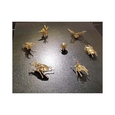 ふるさと納税 アゲハ蝶ピンブローチ　シルバーカラー　All insects　【セレブ御用達】【世界50個限定】 山梨県甲斐市の画像