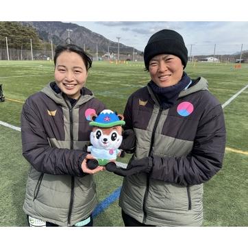 ふるさと納税 なるシカくんぬいぐるみ（FCふじざくらバージョン）NSJ047 山梨県鳴沢村の画像