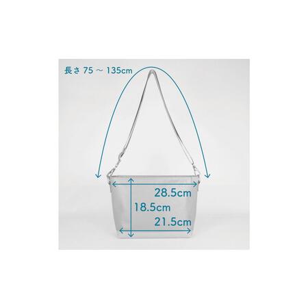 ふるさと納税 TENT BAG HEIDI.03 防水ショルダーバッグ【グレー