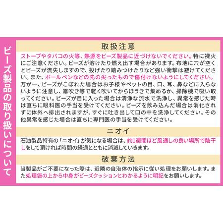 ふるさと納税 ハッピーヒューマン HAPPY HUMAN ビーズクッション 【Mサイズ レッド】 約60cm HPH-60 群馬県邑楽町の画像