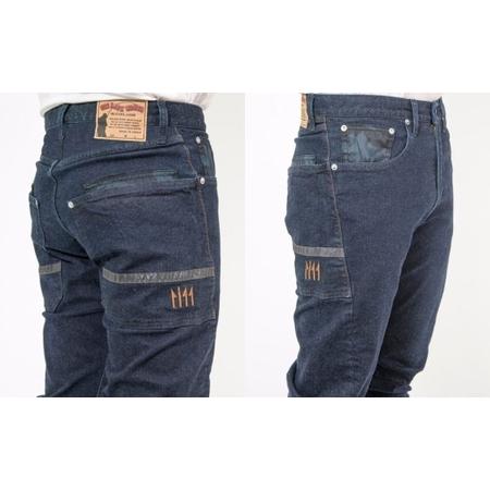 ふるさと納税 【THE BACK WATER】撥水ストレッチデニム釣り・アウトドア立体裁断ジーンズ BW-103VM（32インチ）【ストレッチデニム ストレッチ .. 岡山県倉敷市の画像