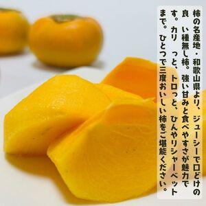 ふるさと納税 【先行予約】【2026年10月発送】【ご家庭用】和歌山のたねなし柿　秀優混合　約2kg【2026年10月上旬〜下旬頃に順次発送予定】【a.. 和歌山県北山村_1