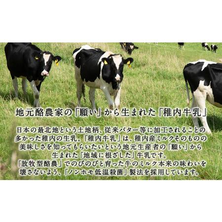 ふるさと納税 【定期便3ヶ月】稚内牛乳 アイスクリーム バニラ 8個セット（各90ml） 北海道稚内市の画像