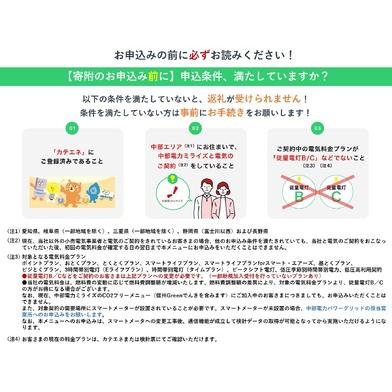 ふるさと納税 木島平村産CO2フリーでんき 70,000 円コース（注：お申込み前に申込条件を必ずご確認ください） | 中部電力ミライズ 電気 長野県.. 長野県木島平村の画像