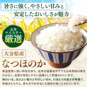 ふるさと納税 R7年産大分県産米 なつほのか 白米 10kg ( 5kg × 2袋 