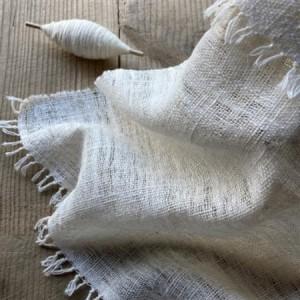 ふるさと納税 河内木綿 手紡ぎ手織りタオル[1521163] 大阪府千早赤阪村