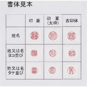 ふるさと納税 【伝統的工芸品　甲州手彫印章】黒水牛16.5mm丸(山梨県印章店協同組合)【配送不可地域：離島】【1252616】 山梨県_1