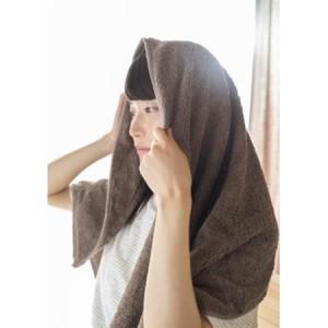 ふるさと納税 factory towel bathブラウン  [バスタオル]【配送不可地域：離島】【1319576】 山梨県の画像