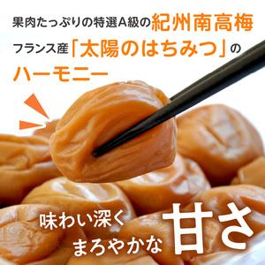 ふるさと納税 はちみつ梅干し(紀州南高梅)1kg 特選A級 中粒 2L 和歌山県産 和歌山県御坊市｜furunavi｜02