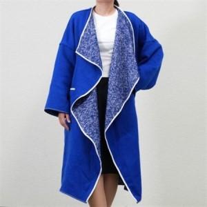 ふるさと納税 リバーシブルコート【青】【1186396】 岐阜県羽島市の画像