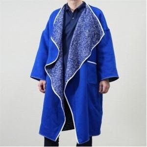 ふるさと納税 リバーシブルコート【青】【1186396】 岐阜県羽島市の画像