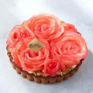 ふるさと納税 パティスリー モンシェールのタルト・ローズポワール(15cm・3〜4名様)[配送不可地域:離島][1382170] 兵庫県尼崎市