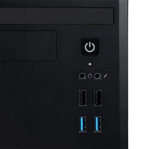 ふるさと納税 パソコン工房 4年間物損保証 ミニタワーデスクトップPC Ryzen 5/SSD/No.392 島根県出雲市の画像