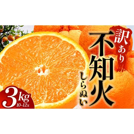 ふるさと納税 [数量限定・訳あり]しらぬい 約3kg(10〜12玉) MS-1|不知火 柑橘 みかん ミカン 蜜柑 果物 生果 旬 フルーツ デコポン と同.. 鹿児島県南大隅町