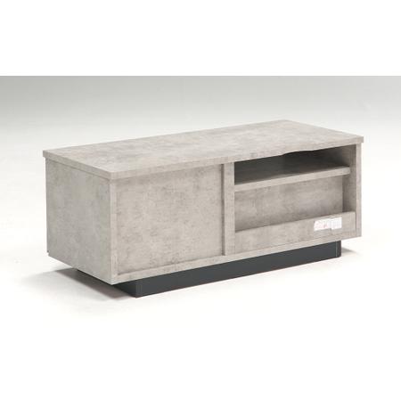 ふるさと納税 【CN （ コンクリート ）】 オークリー ローボード 180cm幅 大容量 テレビボード 大川家具 インテリア 家具 九州 福岡県 筑後市 福岡県筑後市