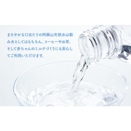 ふるさと納税 【12ヶ月定期便】天然水  阿蘇山 天然水 500ml 48本 |丸富産業 熊本県産山村の画像