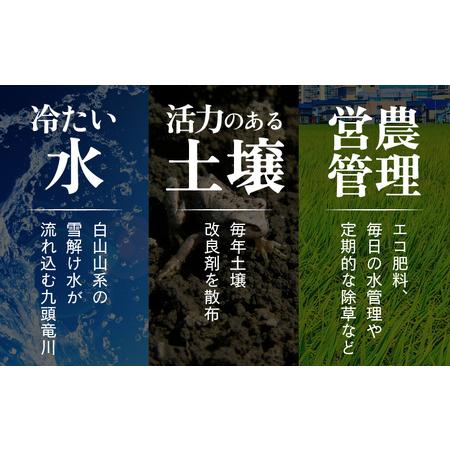 ふるさと納税 【先行予約】【令和8年産 新米】エコ栽培コシヒカリ  白米5kg×6回 計30kg ／ 鮮度抜群 福井県産 こしひかり ご飯 新鮮 白米.. 福井県あわら市の画像