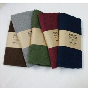 ふるさと納税 [おうちのカラータオル]シックカラー5色 10枚セット[1717801] 静岡県磐田市