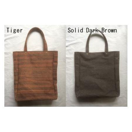 ふるさと納税 大柿鞄　Heavy Duty Tote Bag（柿渋で染めた鞄）　Tiger 岐阜県大垣市の画像