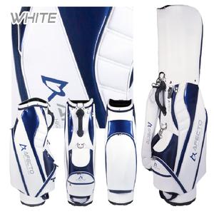 ふるさと納税 AFECTO(アフェクト) AFCB20-1 メンズ キャディバッグ バッグカラー:ホワイト 大阪府東大阪市