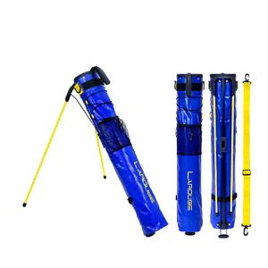 ふるさと納税 LAROUGE(ラルージュ) ターポリン スタンドクラブケース カラー:ブルー×イエロー 大阪府東大阪市