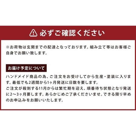ふるさと納税 ハンドメイド 天然木 パイン材 学習机用ワゴン（7タイプ対応）キャスター付き カントリー家具 勉強机 学習デスク 机セット ワゴン .. 福岡県筑後市_3