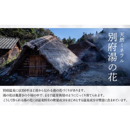 ふるさと納税 【定期便4回発送】薬用入浴剤 湯躍 【無垢】別府温泉湯の花エキス配合 1,800g_B023-019 大分県別府市の画像