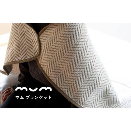 ふるさと納税 [スピード発送]シルク混ひざ掛け mumブランケット モカ 大阪府泉佐野市