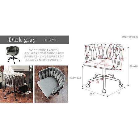 ふるさと納税 デスクチェア RICOT(リコット) 1脚 選べるカラー 椅子 チェア ドレッサーチェア オフィスチェア 事務椅子 ワークチェア OAチェア .. 兵庫県小野市_2