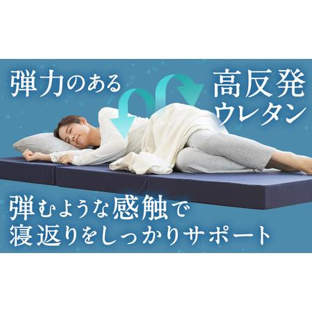 ふるさと納税 MSグランデS 三つ折り 【 ピンクベージュ 】 日本製 高反発 マットレス 三つ折り メディカルスリーパーグランデ 【マット 高反発マ.. 岡山県倉敷市_2
