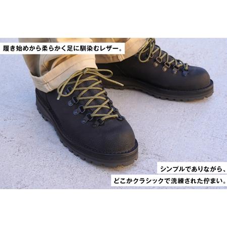 ふるさと納税 DANNER 紳士靴 マウントリッヂ ロー BLACK【26.5cm】 [STUMPTOWN渋谷店 石川県 志賀町 sk17jkf70292-5] 石川県志賀町の画像