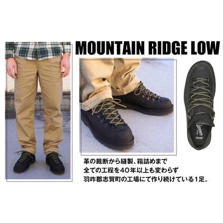 ふるさと納税 DANNER 紳士靴 マウントリッヂ ロー BLACK【28.0cm】 [STUMPTOWN渋谷店 石川県 志賀町 sk17jkf70292-8] 石川県志賀町の画像