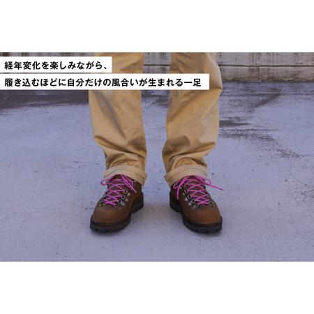 ふるさと納税 DANNER 紳士靴 マウントリッヂ ロー BROWN ブラウン【25.0cm】 [STUMPTOWN渋谷店 石川県 志賀町 sk17jkf70291-2] 石川県志賀町の画像